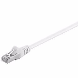 Goobay 93498, 5 m, Cat5e, F/UTP (FTP), RJ-45, RJ-45, Bianco