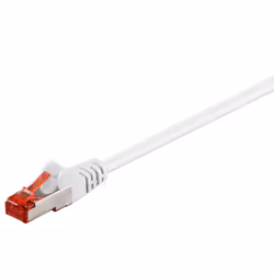 Goobay 93511, 7,5 m, Cat6, S/FTP (S-STP), RJ-45, RJ-45, Bianco