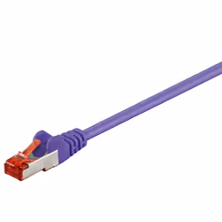 Goobay 93545, 7,5 m, Cat6, S/FTP (S-STP), RJ-45, RJ-45, Viola