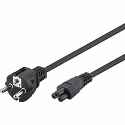 Goobay 93586 cavo di alimentazione Nero 1,8 m Spina di alimentazione di tipo F Accoppiatore C5 - Vista aggiuntiva 2