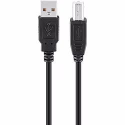 Goobay 93596, 1,8 m, USB A, USB B, USB 2.0, 0,48 Gbit/s, Nero