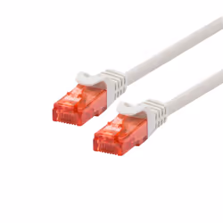 Goobay TCU66L200I, 20 m, Cat6, U/UTP (UTP), RJ-45, RJ-45, Avorio