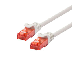 Goobay TCU66L200I cavo di rete Avorio 20 m Cat6 U/UTP (UTP)