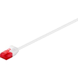 Goobay 93693 cavo di rete Bianco 2 m Cat6 U/UTP (UTP)