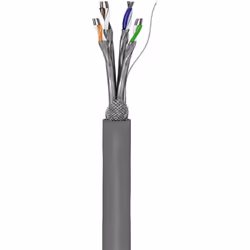 Goobay 93956 cavo di rete Grigio 100 m Cat6 S/FTP (S-STP)