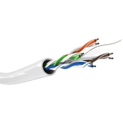 Goobay 94219 cavo di rete Bianco 305 m Cat6 U/UTP (UTP)