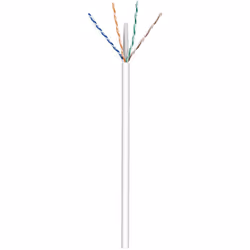 Goobay 94220 cavo di rete Bianco 305 m Cat6 U/UTP (UTP)