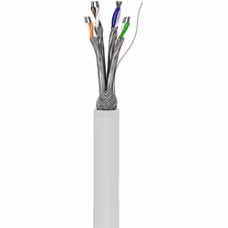 Goobay 94222 cavo di rete Bianco 100 m Cat6 S/FTP (S-STP)