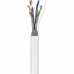 Goobay 94223 cavo di rete Bianco 100 m Cat6 S/FTP (S-STP)