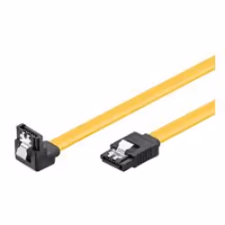Goobay 0.70m HDD SATA, 0,70 m, Maschio/Maschio, Giallo