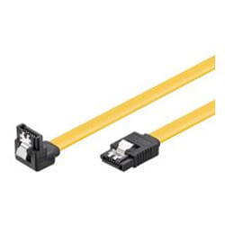 Goobay 1m SATA HDD cavo SATA Giallo