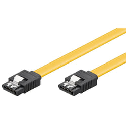 Goobay 95025 cavo SATA 1 m SATA 7-pin Giallo