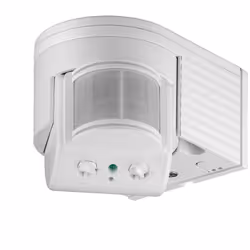 Goobay 95175 rilevatore di movimento Sensore Infrarosso Passivo (PIR) Cablato Parete Bianco