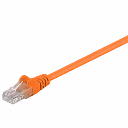 Goobay 95227-GB, 2 m, Cat5e, U/UTP (UTP), RJ-45, RJ-45, Arancione