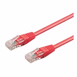 Goobay 20m 2xRJ-45 Cable, 20 m, RJ-45, RJ-45, Magenta