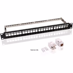 Goobay 95336, IEEE 802.3, IEEE 802.3ab, IEEE 802.3u, 10/100/1000Base-T(X), RJ-45, Cat6, U/UTP (UTP), Nero