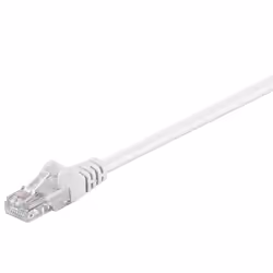 Goobay 95642, 25 m, Cat5e, U/UTP (UTP), RJ-45, RJ-45, Bianco