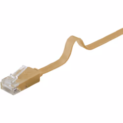 Goobay 95879 cavo di rete Marrone chiaro 0,5 m Cat6 U/UTP (UTP) - Vista aggiuntiva 5