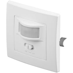 Goobay 96005 rilevatore di movimento Sensore Infrarosso Passivo (PIR) Cablato Parete Bianco