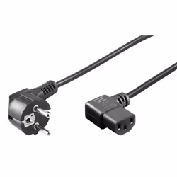 Goobay TC27, 3 m, Spina di alimentazione di tipo F, CEE7/7, 250 V
