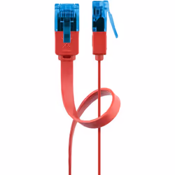 Goobay 96300, 0,5 m, Cat6, U/UTP (UTP), RJ-45, RJ-45, Rosso
