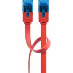 Goobay 96300 cavo di rete Rosso 0,5 m Cat6 U/UTP (UTP)