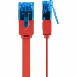 Goobay 96300 cavo di rete Rosso 0,5 m Cat6 U/UTP (UTP)