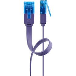 Goobay 96302 cavo di rete Viola 0,5 m Cat6a U/UTP (UTP)