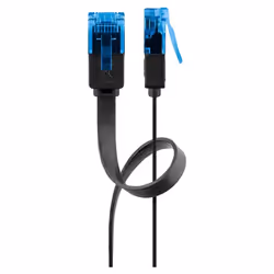 Goobay 96323, 2 m, Cat6a, U/UTP (UTP), RJ-45, RJ-45, Nero