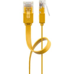 Goobay 96408 cavo di rete Giallo 1,5 m Cat6 U/UTP (UTP)