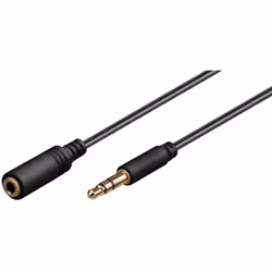 Goobay 97120 cavo audio 3 m 3.5mm Nero - Vista aggiuntiva 2
