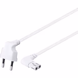 Goobay 97351 cavo di alimentazione Bianco 2 m Spina di alimentazione di tipo C Accoppiatore C7 - Vista aggiuntiva 2