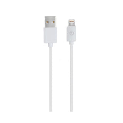 RealPower 255649 cavo Lightning 1 m Bianco