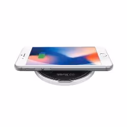 Terratec ChargeAIR dot! Smartphone Nero, Argento dC Carica wireless Ricarica rapida Interno