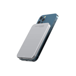 RealPower PB-5000 Mag Polimeri di litio (LiPo) 5000 mAh Carica wireless Argento