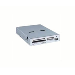 Ultron Reader UCR 75in1 + USB Port 3.5" lettore di schede Argento