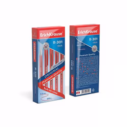 ErichKrause 42722 penna gel Penna in gel con cappuccio Rosso 12 pz