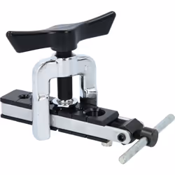 Morsetto bordatubi per 3/16“, 1/4", 5/16“, 3/8“, 1/2" + 5/8“ Per realizzare bordi conici a 45° Bordatura precisa grazie al co ...