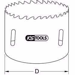 KS Tools 129.5076 sega per trapano