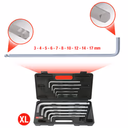 KS Tools 151.2150 chiave esagonale Chiave esagonale a L Metrico 10 pz - Vista aggiuntiva 5