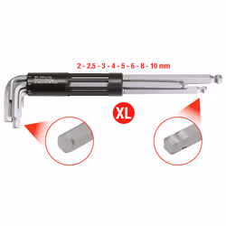 KS Tools 151.2180 chiave esagonale Chiave esagonale a L Metrico 8 pz - Vista aggiuntiva 5