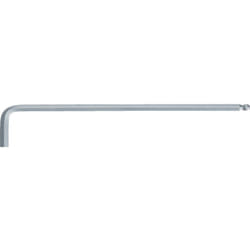 Chiave maschio esagonale piegata a testa sferica,extra lunga,1.5mm