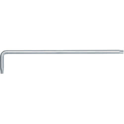 Chiave maschio piegata Torx c.foro,extra lunga,TB10