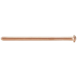 Punte per saldare 2,5 x 50 mm ramate, pacco da 500