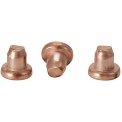 Rivetti 3 x 4,5 mm ramati, pacco da 100