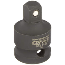 Kstools - ks Tools 515.1143 1/2' Bussola di riduzione p.avvitatori ad impulsi,1/2'Fx3/8'M