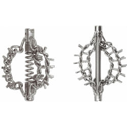Raschiatore a catena c.catene ad arpione,4 catene,spirali 16mm