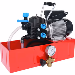 Pressione di esercizio max. 20 bar Capacità serbatoio: 12 litri Portata: 13,5 l/ min Potenza 600W Numero di giri 1.400 U/ min ...