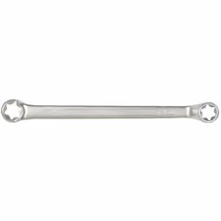 Torx profilo E Anelli piegati a 75° Sottili Cromata opaca Cromo-vanadio Forma della chiave A gomito Lunghezza totale L in mm  ...