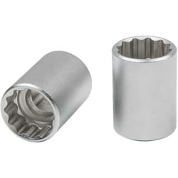 1/2' Bussola poligonale, 16,0 mm, corta